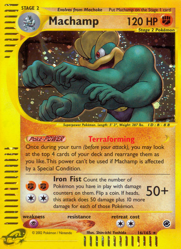 Machamp (16/165) [Expedition: Base Set] | Tables and Towers