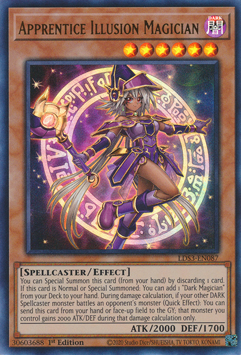 Apprentice Illusion Magician [LDS3-EN087] Ultra Rare | Tables and Towers