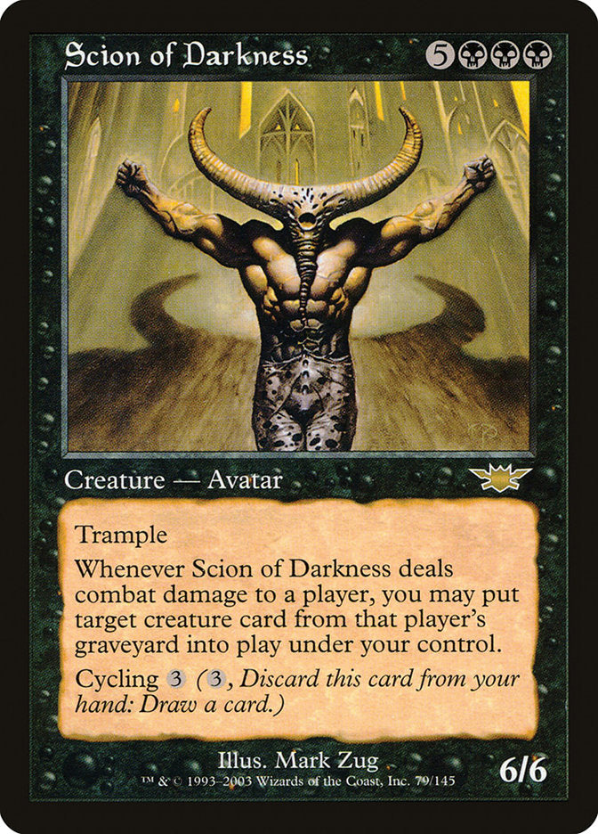 Scion of Darkness [Legions] | Tables and Towers