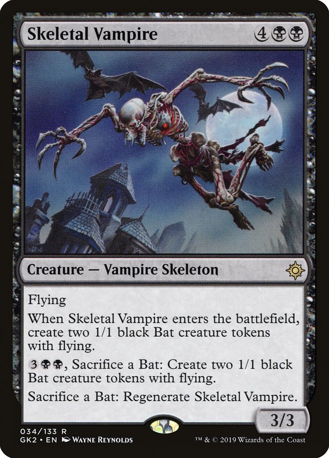 Skeletal Vampire [Ravnica Allegiance Guild Kit] | Tables and Towers