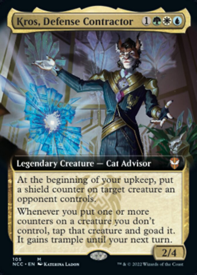 Kros, Defense Contractor (Extended Art) [Streets of New Capenna Commander] | Tables and Towers