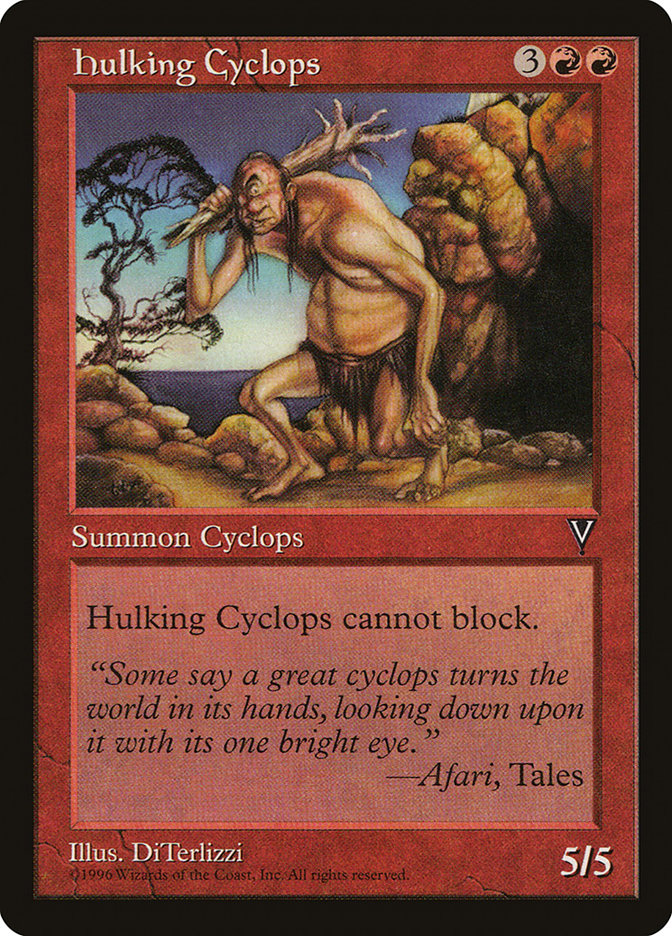 Hulking Cyclops [Visions] | Tables and Towers