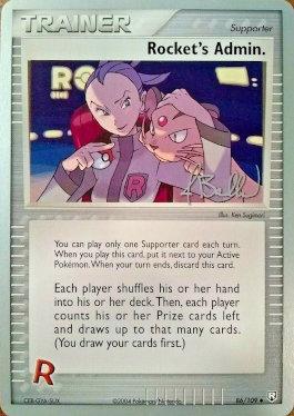 Rocket's Admin. (86/109) (Eeveelutions - Jimmy Ballard) [World Championships 2006] | Tables and Towers