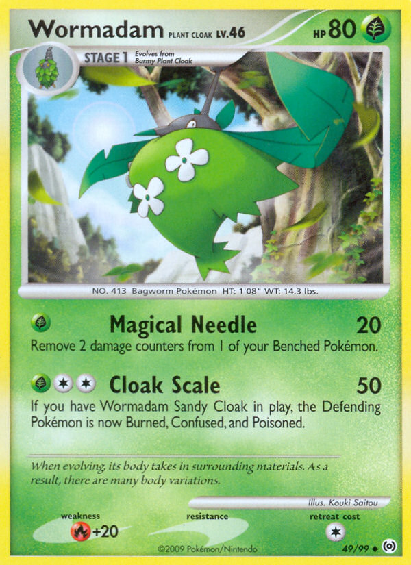 Wormadam Plant Cloak (49/99) [Platinum: Arceus] | Tables and Towers