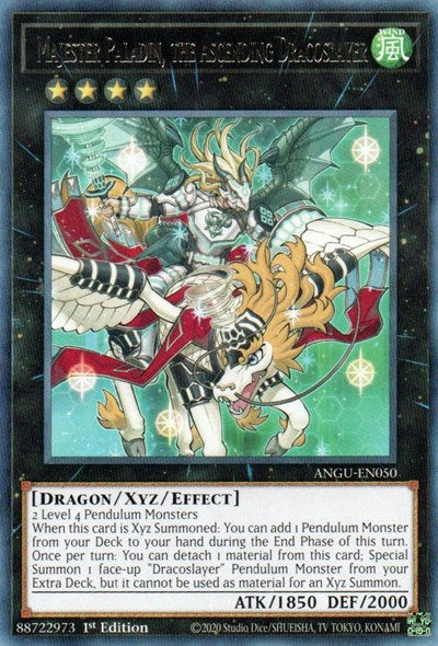 Majester Paladin, the Ascending Dracoslayer (Rare) [ANGU-EN050] Rare | Tables and Towers