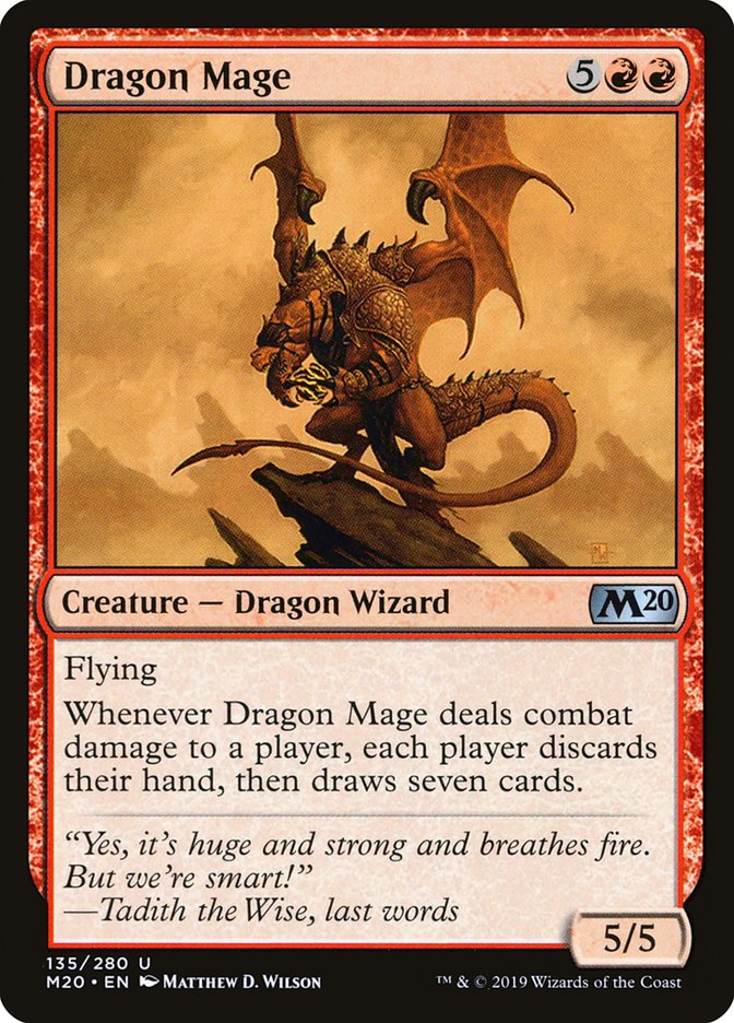 Dragon Mage [Core Set 2020] | Tables and Towers