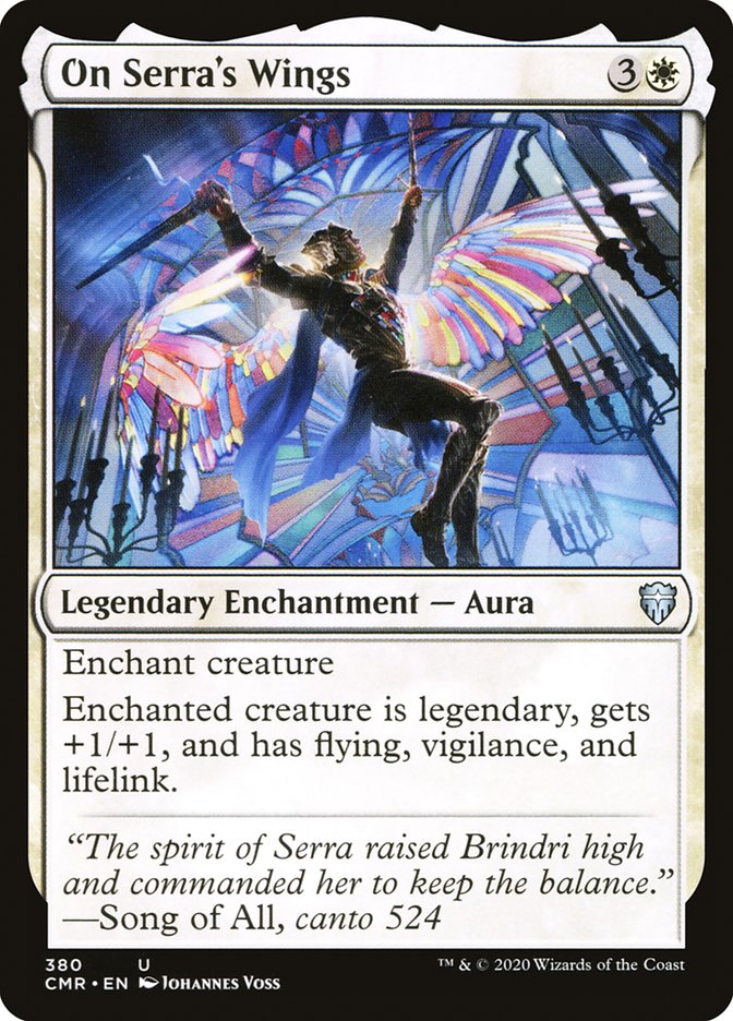 On Serra's Wings [Commander Legends] | Tables and Towers