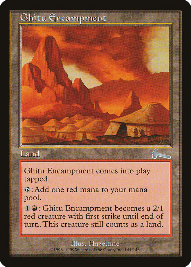 Ghitu Encampment [Urza's Legacy] | Tables and Towers