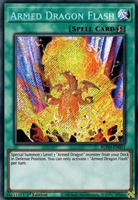 Armed Dragon Flash [BLVO-EN051] Secret Rare | Tables and Towers