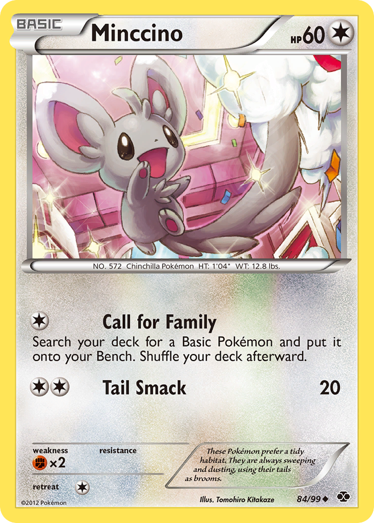 Minccino (84/99) [Black & White: Next Destinies] | Tables and Towers