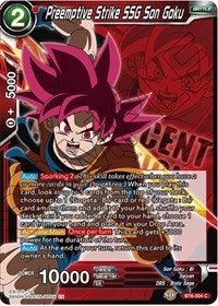 Preemptive Strike SSG Son Goku (BT6-004) [Magnificent Collection Gogeta Version] | Tables and Towers