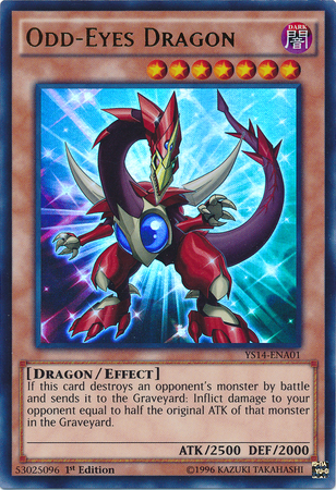 Odd-Eyes Dragon [YS14-ENA01] Ultra Rare | Tables and Towers