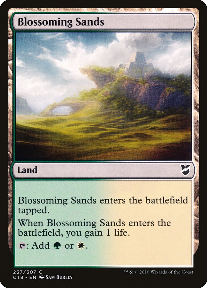 Blossoming Sands [Commander 2018] | Tables and Towers