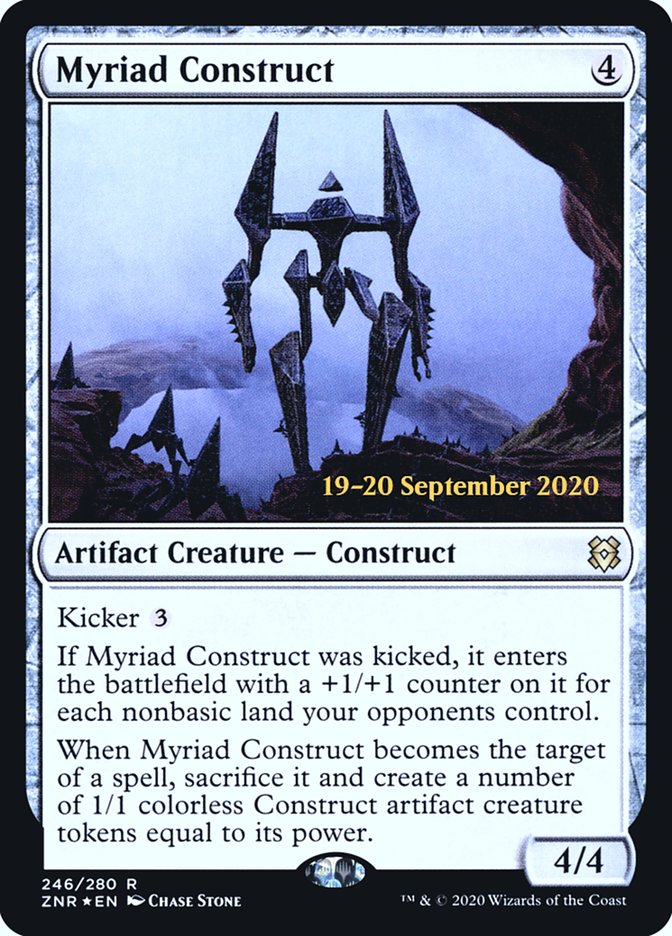 Myriad Construct [Zendikar Rising Prerelease Promos] | Tables and Towers