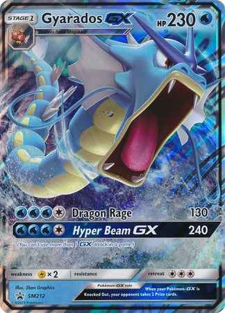 Gyarados GX (SM212) (Jumbo Card) [Sun & Moon: Black Star Promos] | Tables and Towers