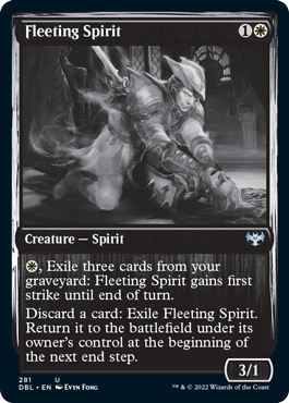 Fleeting Spirit [Innistrad: Double Feature] | Tables and Towers