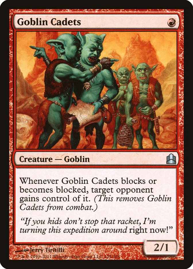 Goblin Cadets [Commander 2011] | Tables and Towers