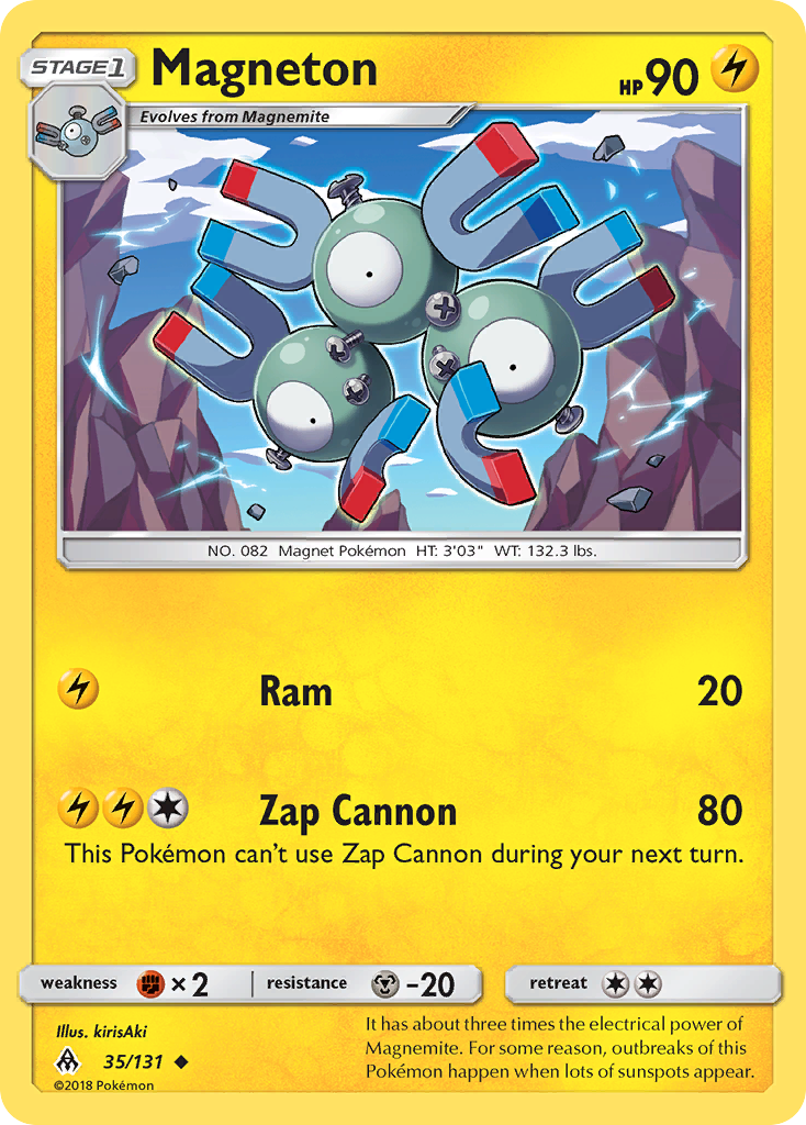 Magneton (35/131) [Sun & Moon: Forbidden Light] | Tables and Towers