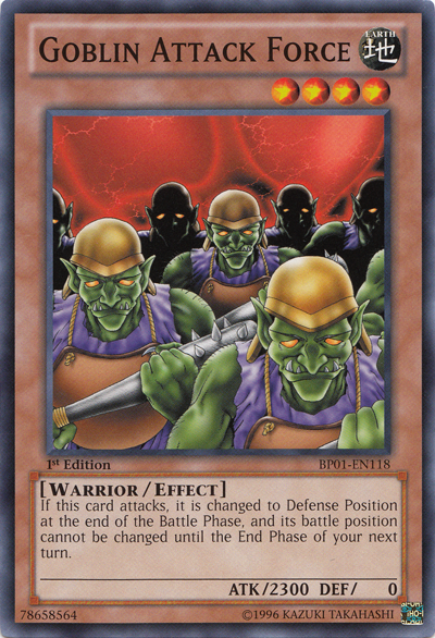 Goblin Attack Force [BP01-EN118] Common | Tables and Towers