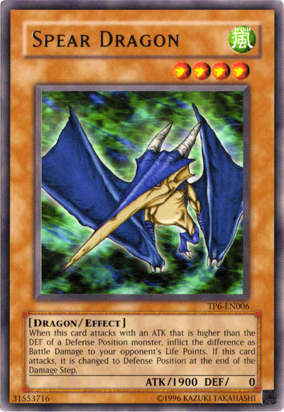 Spear Dragon [TP6-EN006] Rare | Tables and Towers