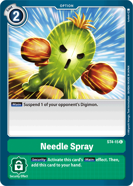 Needle Spray [ST4-15] [Starter Deck: Giga Green] | Tables and Towers