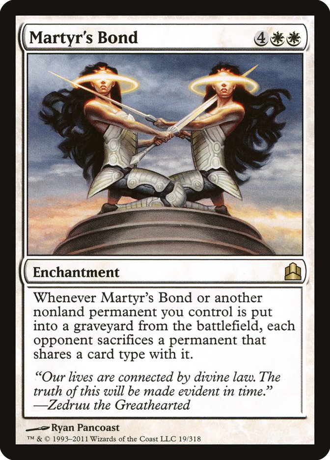 Martyr's Bond [Commander 2011] | Tables and Towers