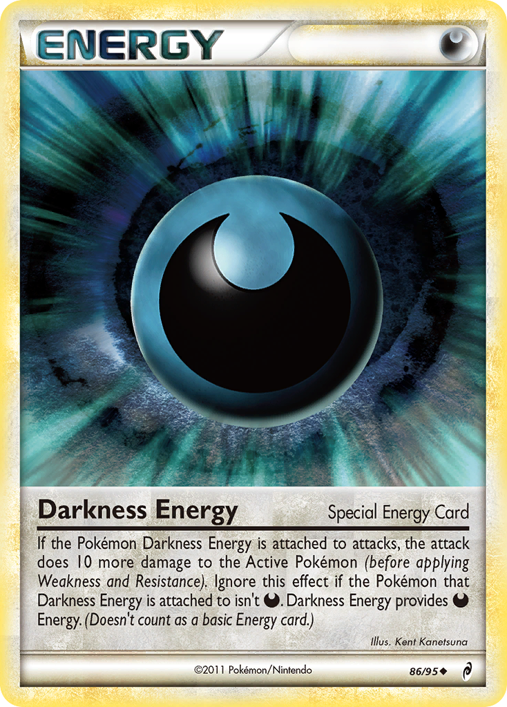 Darkness Energy (86/95) [HeartGold & SoulSilver: Call of Legends] | Tables and Towers