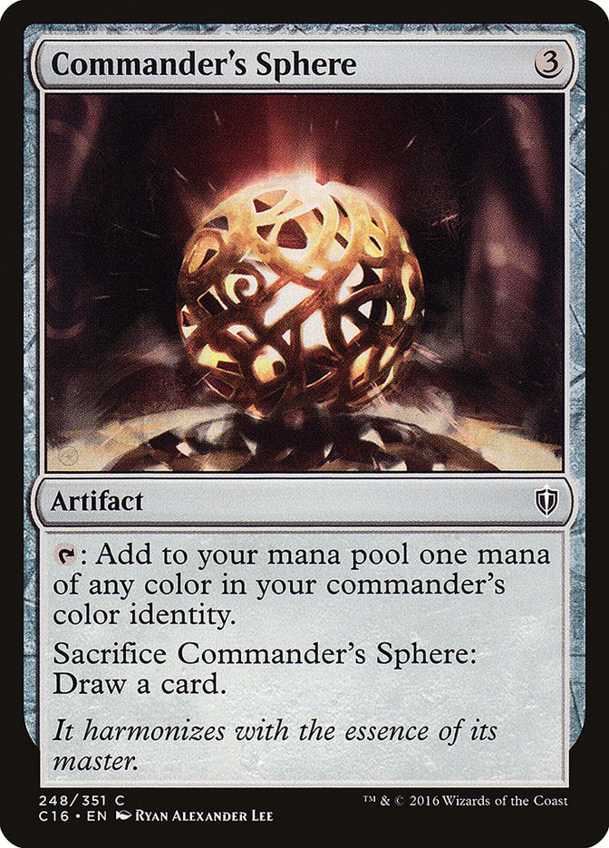 Commander's Sphere [Commander 2016] | Tables and Towers