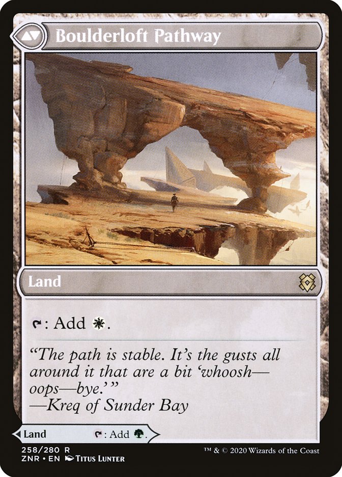 Branchloft Pathway // Boulderloft Pathway [Zendikar Rising] | Tables and Towers