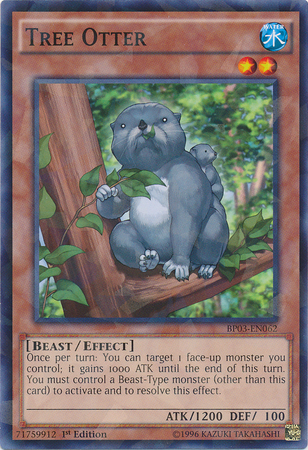 Tree Otter [BP03-EN062] Shatterfoil Rare | Tables and Towers