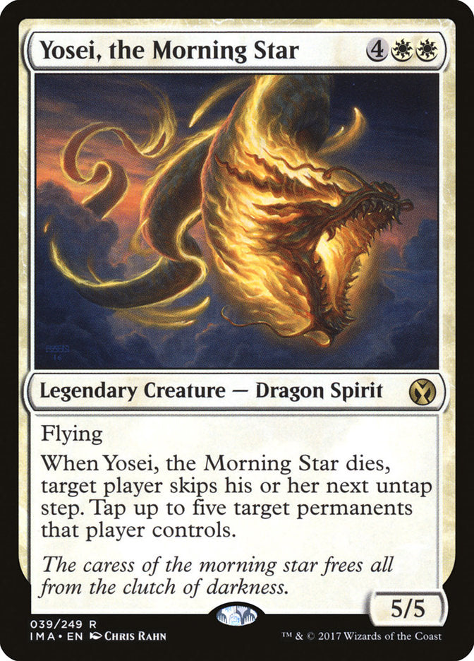 Yosei, the Morning Star [Iconic Masters] | Tables and Towers