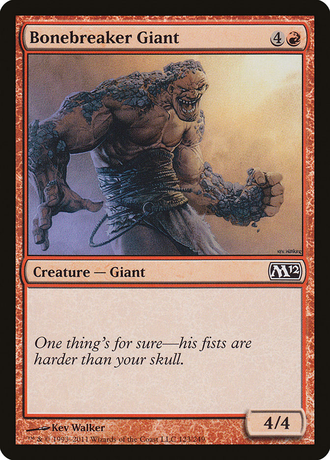 Bonebreaker Giant [Magic 2012] | Tables and Towers