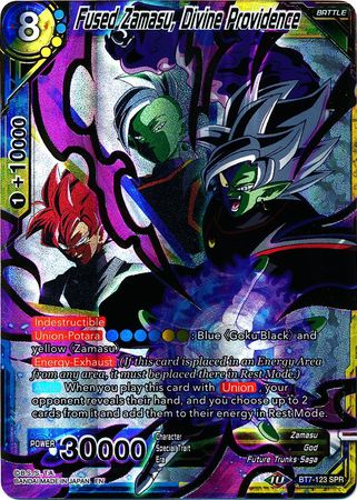 Fused Zamasu, Divine Providence (SPR) (BT7-123) [Assault of the Saiyans] | Tables and Towers