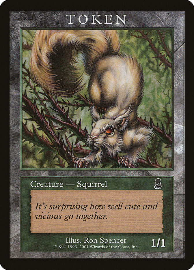 Squirrel Token [Magic Player Rewards 2002] | Tables and Towers