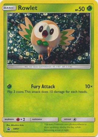 Rowlet (SM01) (General Mills Promo) [Sun & Moon: Black Star Promos] | Tables and Towers