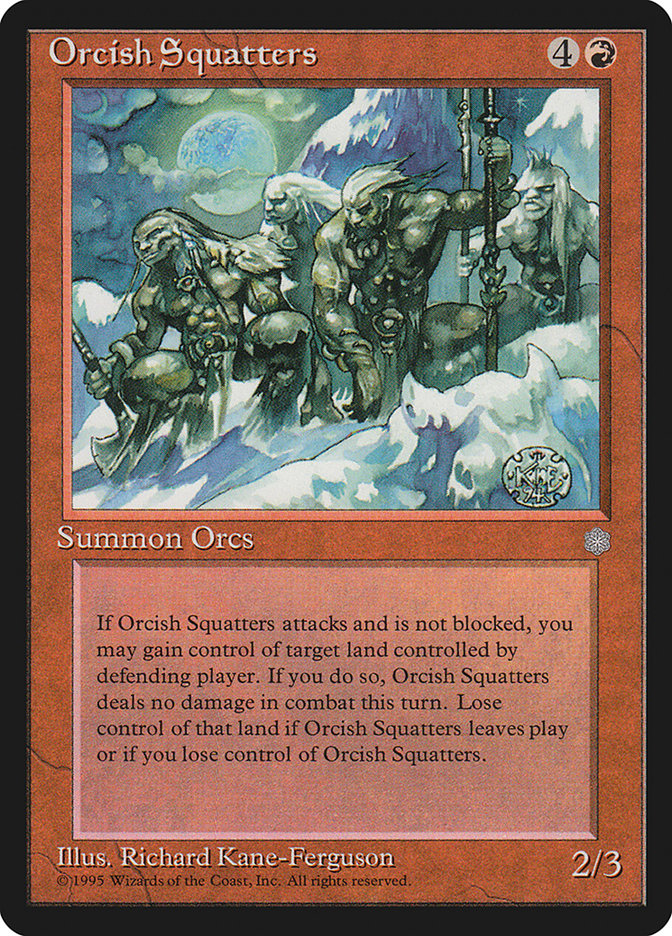 Orcish Squatters [Ice Age] | Tables and Towers