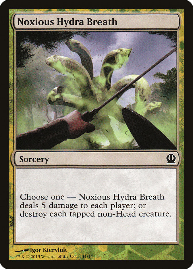 Noxious Hydra Breath [Theros Face the Hydra] | Tables and Towers