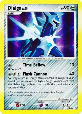 Dialga (DP26) (Jumbo Card) [Diamond & Pearl: Black Star Promos] | Tables and Towers