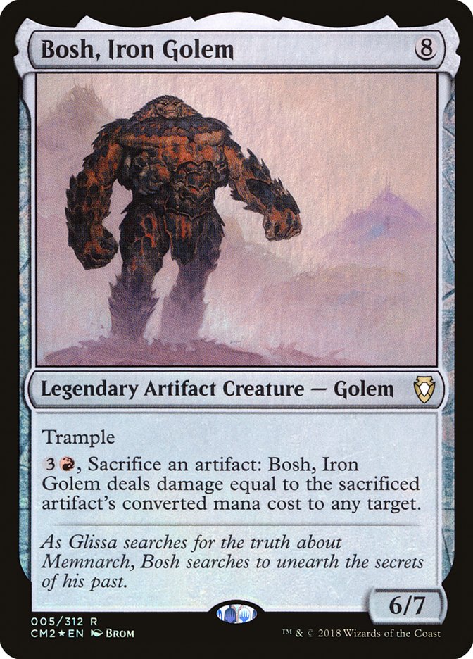 Bosh, Iron Golem [Commander Anthology Volume II] | Tables and Towers