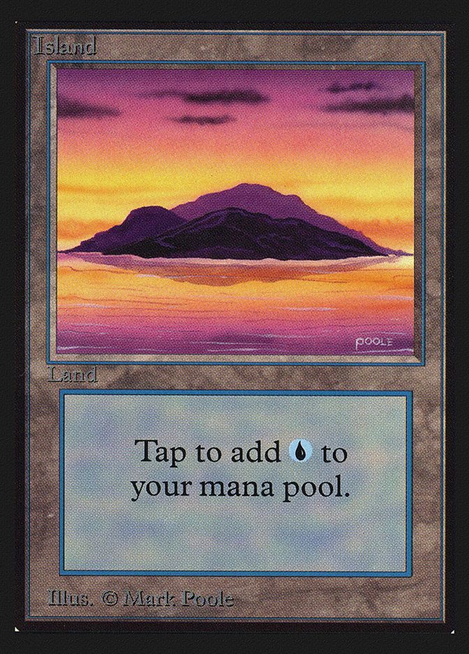 Island (Sunset / Signature on Right) [Collectors' Edition] | Tables and Towers