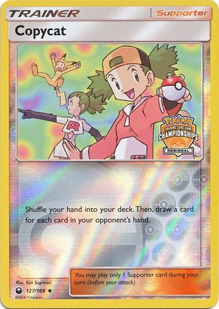 Copycat (127/168) (Regional Championship Promo) [Sun & Moon: Celestial Storm] | Tables and Towers