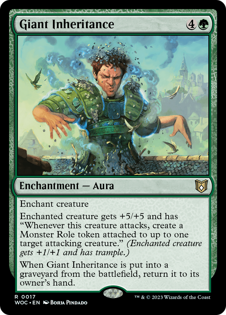 Giant Inheritance [Wilds of Eldraine Commander] | Tables and Towers
