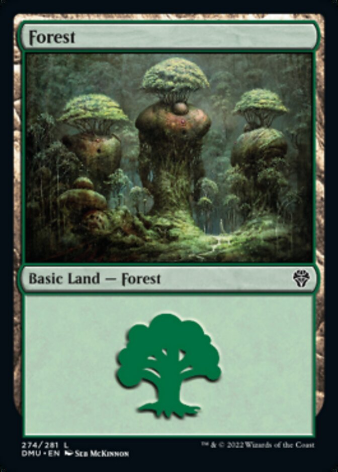 Forest (274) [Dominaria United] | Tables and Towers