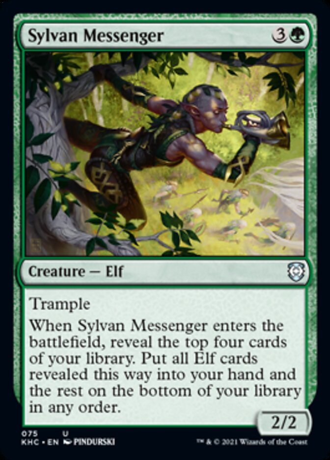 Sylvan Messenger [Kaldheim Commander] | Tables and Towers