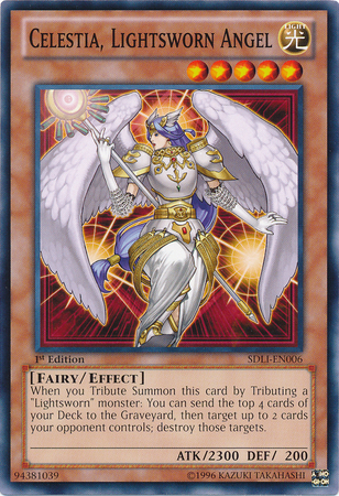 Celestia, Lightsworn Angel [SDLI-EN006] Common | Tables and Towers