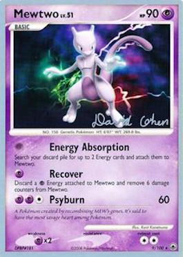 Mewtwo LV.51 (9/100) (Stallgon - David Cohen) [World Championships 2009] | Tables and Towers