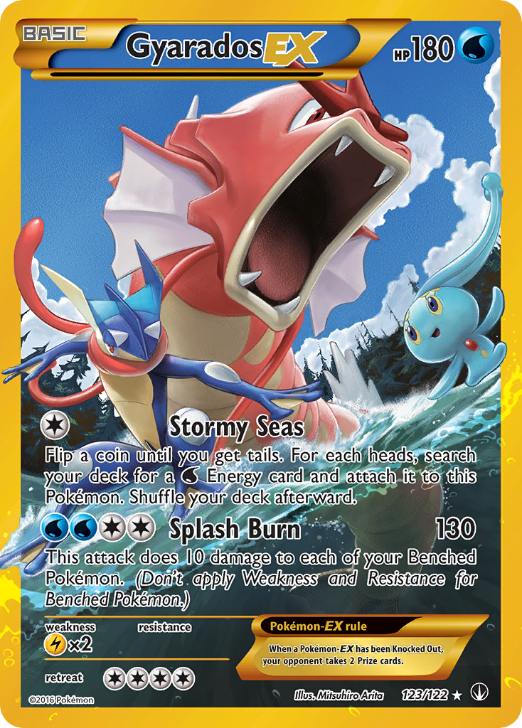 Gyarados EX (123/122) [XY: BREAKpoint] | Tables and Towers