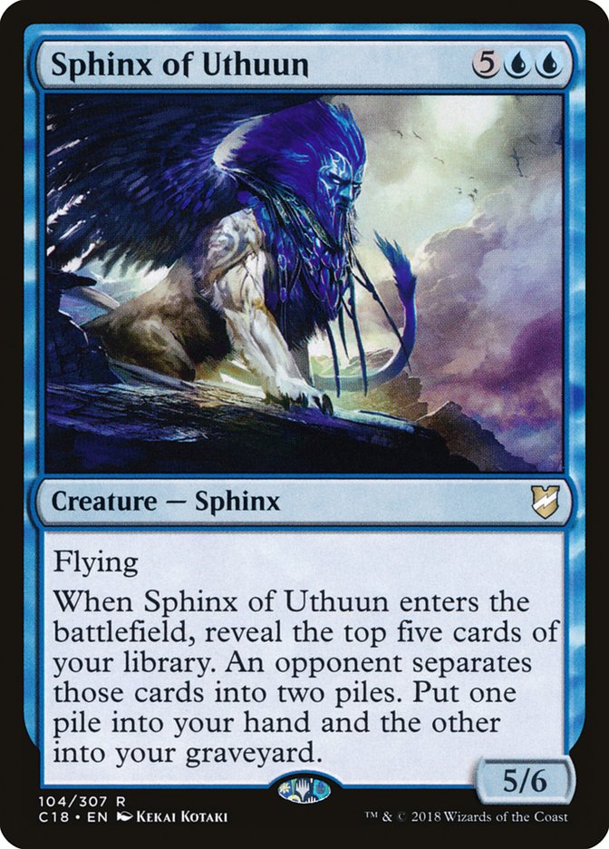 Sphinx of Uthuun [Commander 2018] | Tables and Towers