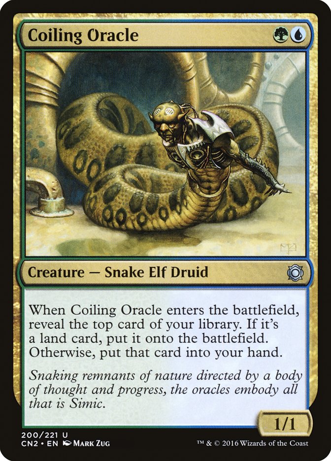 Coiling Oracle [Conspiracy: Take the Crown] | Tables and Towers