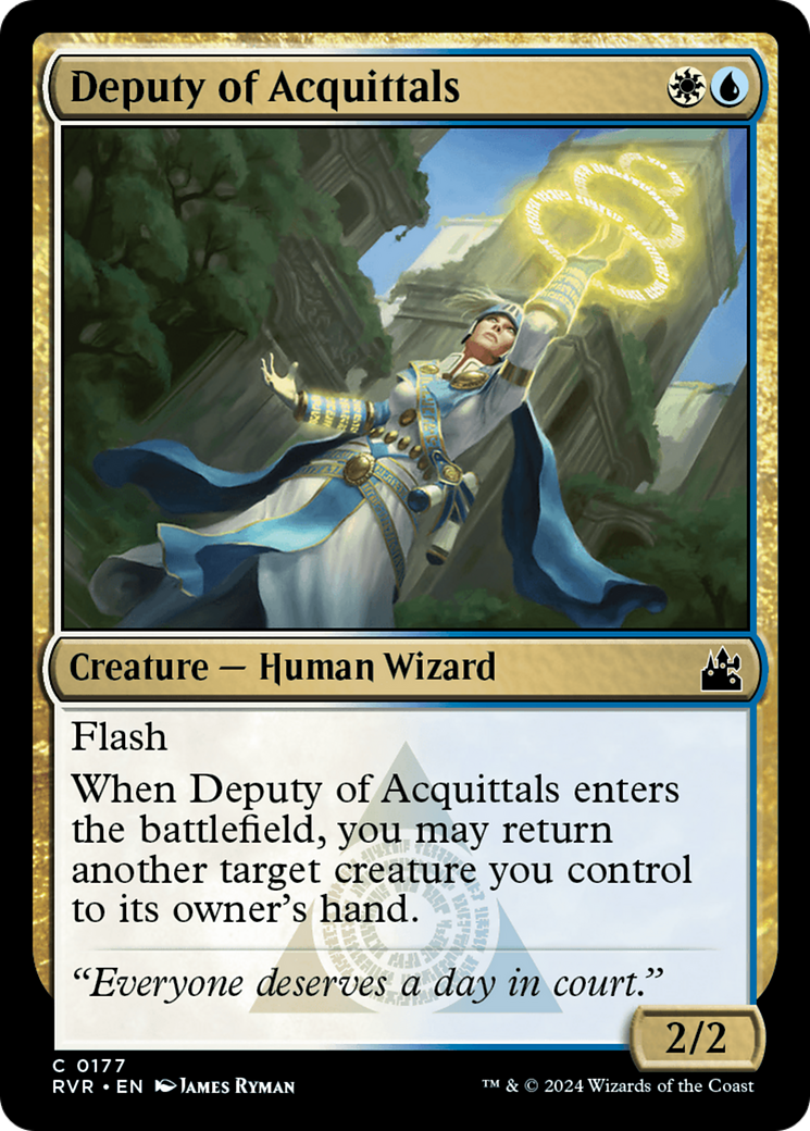 Deputy of Acquittals [Ravnica Remastered] | Tables and Towers